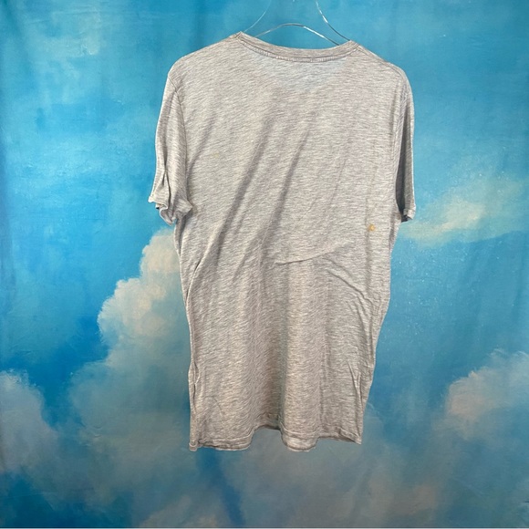 DIVIDED CURT COBAIN HEATHER GREY SHORT SLEEVE T SHIRT - SZ L - Picture 2 of 5